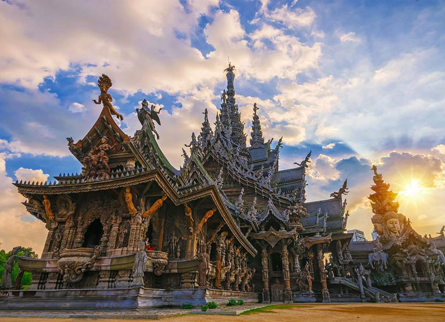 معبد خانه مقدس حقیقت (Sanctuary of Truth) -پاتایا-تایلند